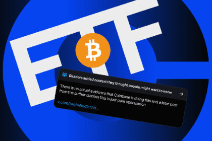 Community Notes debunks spot bitcoin ETF rehypothecation