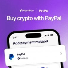 PayPal is now available to MoonPay users in EU and UK