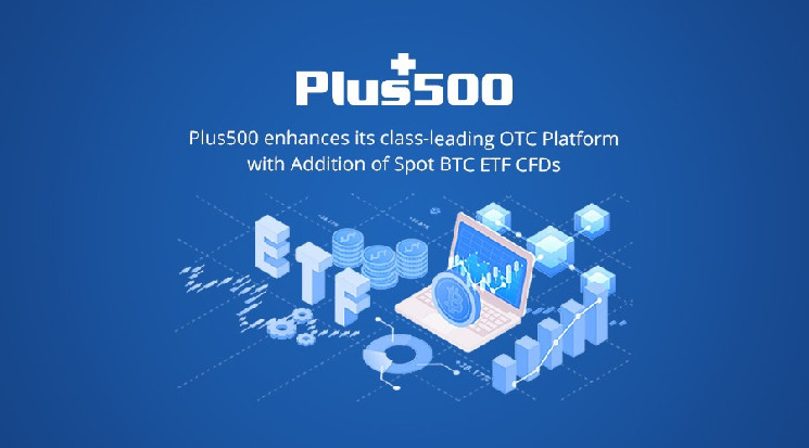 Plus500 Enhances its Class-Leading OTC Platform with Addition of Spot BTC ETF CFDs