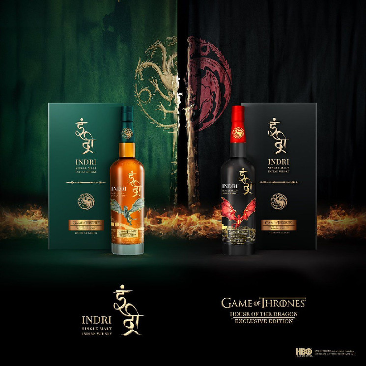 Indri Single Malt Introduces Blockchain Authentication for 'House of Dragons' Exclusive Edition