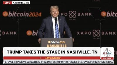 Trump confirms Bitcoin will become a US strategic reserve asset if elected