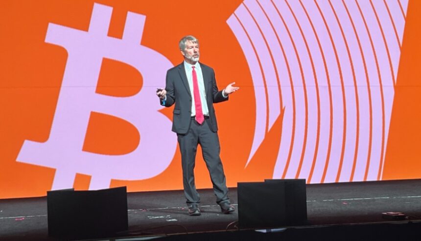 Michael Saylor en la Bitcoin 2024