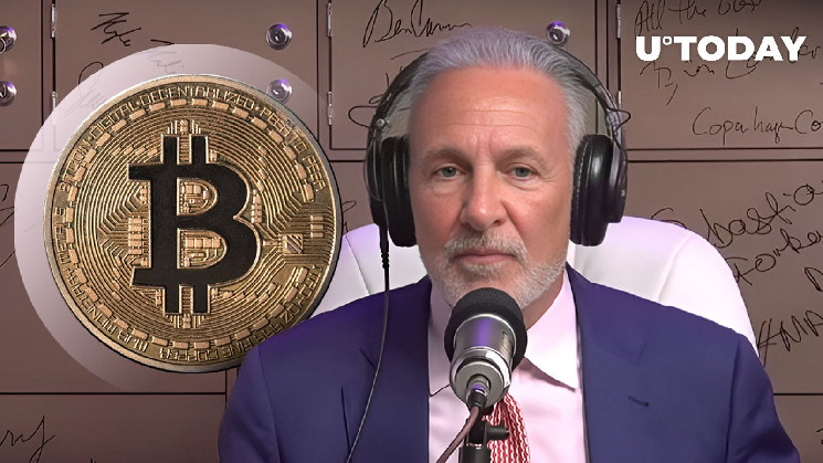 Peter Schiff Reacts to Bitcoin Price Surge Past $66,000