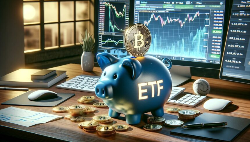 Bitcoin ETFs see the largest inflow of money in a month