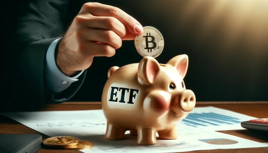 Buying of bitcoin ETFs soars