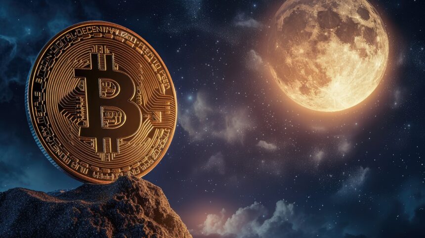 What does the price of bitcoin need to do to get back on track towards the moon?