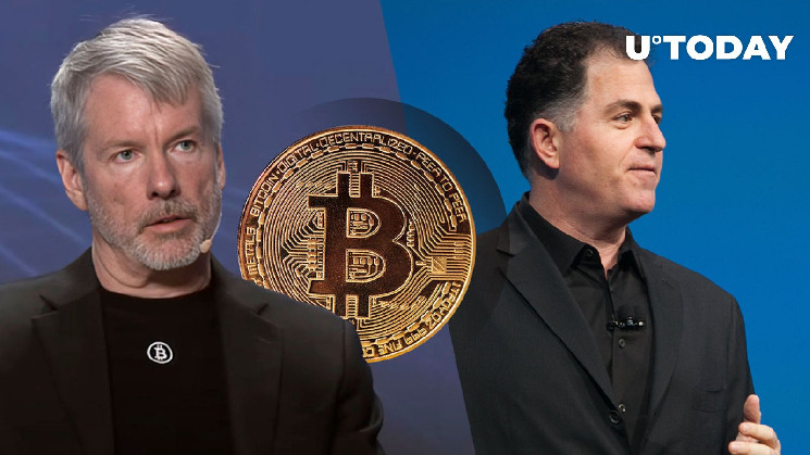 Michael Saylor Posts Epic BTC Response to Dell CEO Bitcoin Tweet