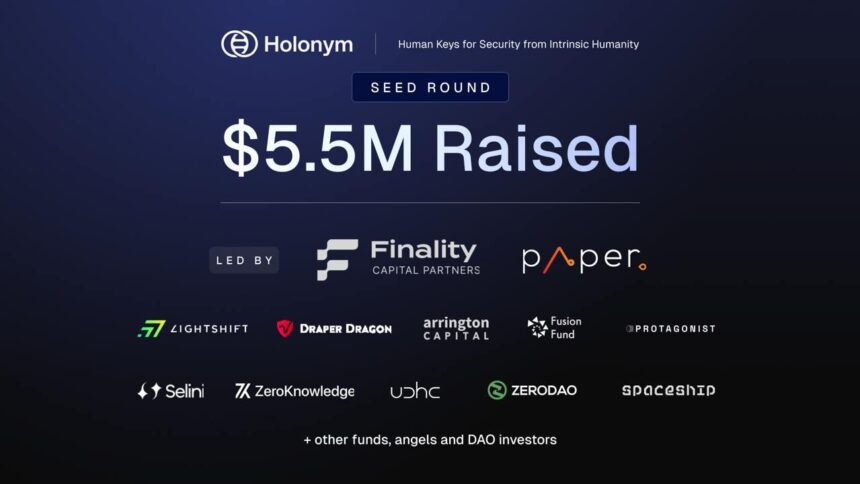 Holonym Foundation Emerges with $5.5M Seed Funding to Provide Global Digital Personhoodd