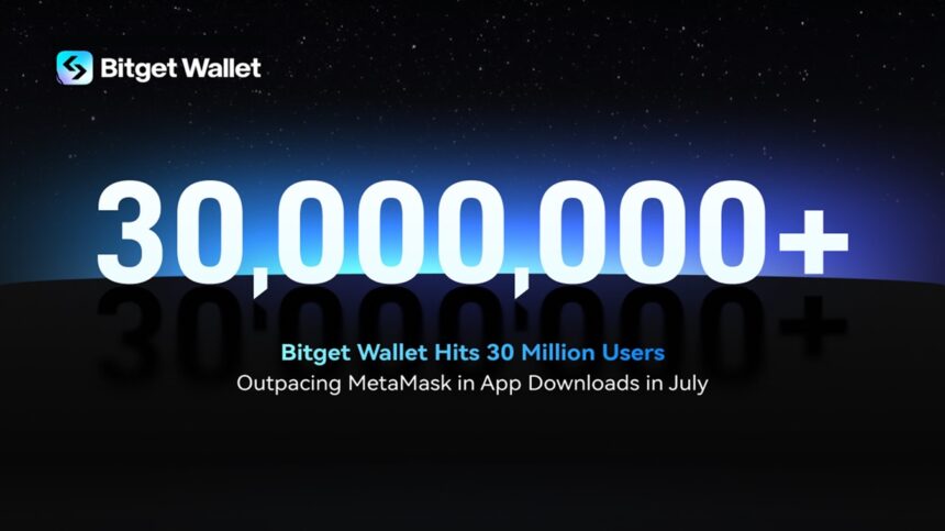 Bitget Wallet dethrones MetaMask as the wallet with the most downloads in July