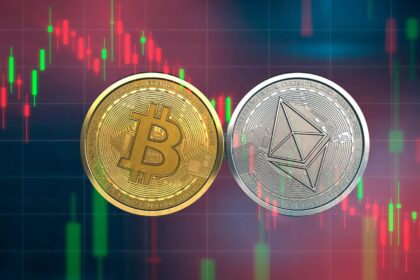 Bitcoin and Ethereum prices hit by a bad day for ETFs