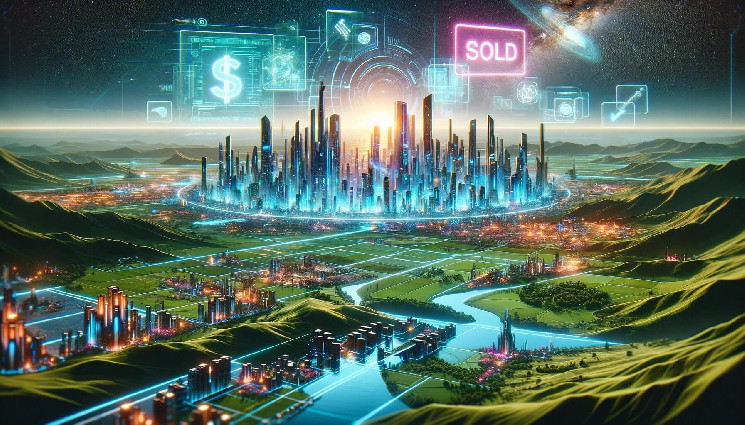 Metaverse land prices down 72% on average from highs