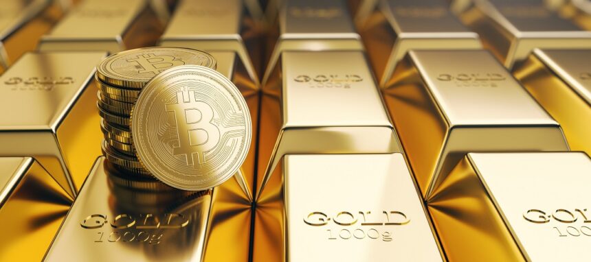 Bitcoin ha sido llamado "oro digital". Fuente: stock.adobe.com