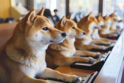 Los "perritos" son una temática frecuente en las memecoins. Fuente: stock.adobe.com