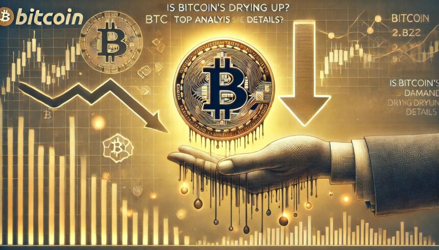 Is Bitcoin's Demand Drying Up? Top Analyst Shares Details