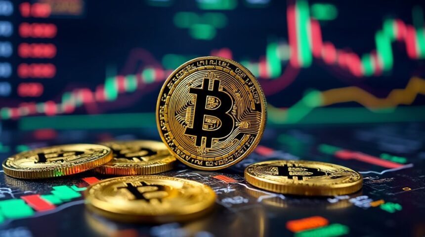 Bitcoin se acerca a los 60.000 dólares. Fuente: Imagen generada por CriptoNoticias mediante Grok.