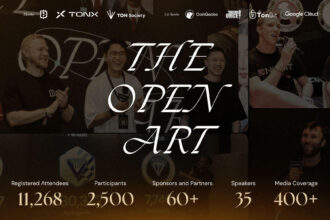 The Open Art by Blum, TONX, & TON Society becomes largest event of Token2049 Week